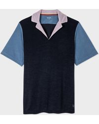 Paul Smith - Navy Towelling Lounge T-shirt - Lyst