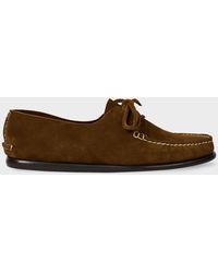 Paul Smith - Dark Suede 'Truro' Shoes - Lyst