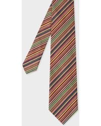 Paul Smith - 'signature Stripe' Silk Tie - Lyst