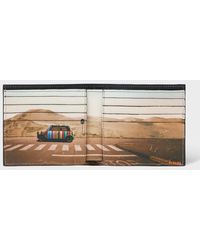 Paul Smith - 'Desert Mini' Interior Billfold Wallet - Lyst