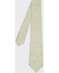 Paul Smith - Pale Silk 'Ditsy Floral' Tie - Lyst