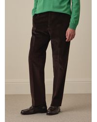 Paul Smith - Relaxed-Fit Dark Corduroy Trousers - Lyst