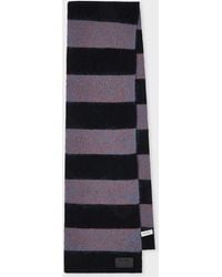 Paul Smith - And Chunky Stripe Lambswool-Mohair Blend Scarf - Lyst