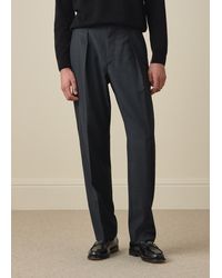 Paul Smith - Shadow Check Wool Trousers - Lyst