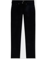 Paul Smith - Tapered-Fit Corduroy Trousers - Lyst