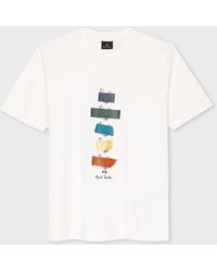 PS by Paul Smith - Mens Reg Fit Ss T Shirt Taped Bunnies - Lyst