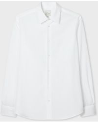 Paul Smith - Slim-Fit Cotton Poplin Shirt - Lyst