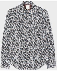 Paul Smith - Super Slim-Fit Cotton 'Big Flower' Shirt - Lyst