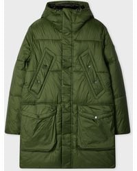 Paul Smith - Recycled-Nylon Padded Parka - Lyst