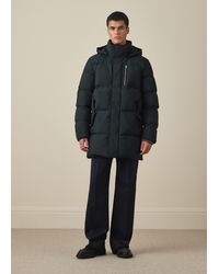 Paul Smith - Water Repellent Mid-Length Down Coat - Lyst