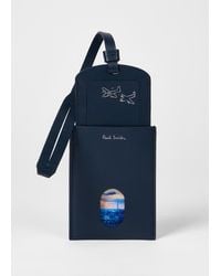 Paul Smith - Leather 'Paris' Luggage Tag - Lyst