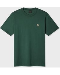 Paul Smith - Organic Cotton Zebra Logo T-Shirt - Lyst