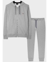 Paul Smith - Organic Cotton Zebra Logo Hoodie & Sweatpants Set - Lyst