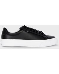 Paul Smith - Coated Leather 'Amos' Trainers - Lyst