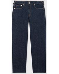 PS by Paul Smith - Relaxed-fit Indigo Rinse 'organic Vintage Stretch' Jeans Blue - Lyst