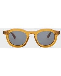 Paul Smith - Transparent Honey 'Pedley' Sunglasses - Lyst