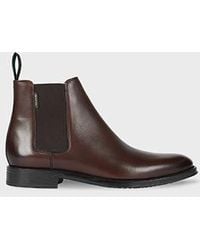 Paul Smith - Leather 'Augustus' Boots - Lyst