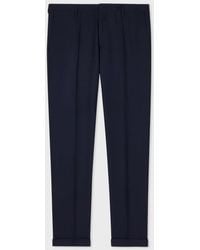 Paul Smith - Slim-Fit Two-Ply Merino Wool Trousers - Lyst