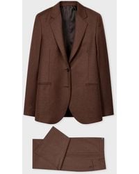 Paul Smith - Wool-Cashmere Flannel Two-Piece Suit - Lyst