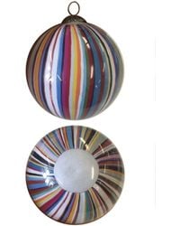 Paul Smith - Hand-Painted 'Signature Stripe' Glass Bauble - Lyst