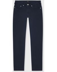 Paul Smith - Tapered-Fit Garment Dyed Organic Cotton-Stretch Jeans - Lyst