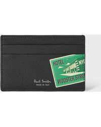 Paul Smith - 'Hotel Stickers' Credit Card Holder - Lyst
