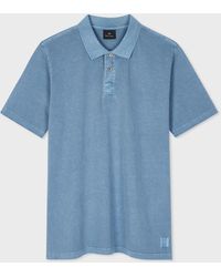 PS by Paul Smith - Mens Ss Polo Shirt Acid Wash - Lyst