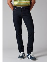 Paul Smith - Slim-Fit-Rinse 'Crosshatch Stretch' Jeans - Lyst