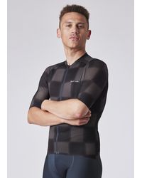 Paul Smith - Checkerboard Race Cycling Jersey - Lyst