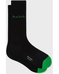 Paul Smith - Contrast Toe Socks - Lyst