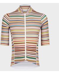 Paul Smith - 'Signature Stripe' Cycling Jersey - Lyst
