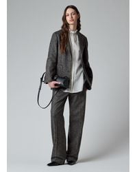 Paul Smith - Donegal Wool Straight-Leg Trousers - Lyst