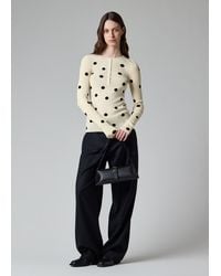 Paul Smith - Merino Wool Polka Dot Henley Top - Lyst