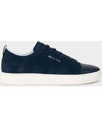 PS by Paul Smith - Mens Shoe Lee Navy Suede - Lyst