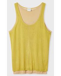 Paul Smith - Double Layer Knitted Vest - Lyst