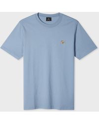Paul Smith - Organic Cotton Zebra Logo T-Shirt - Lyst