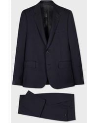 Paul Smith - Tailored-Fit Wool Twill Two-Button Suit - Lyst
