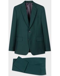 Paul Smith - The Brierley - Dark Green Wool 'a Suit To Travel In' - Lyst