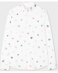 PS by Paul Smith - Mens Ls Tailored Fit Shirt - Lyst