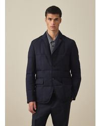 Paul Smith - Quilted A Suit To Travel In' Blazer - Lyst