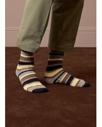 Paul Smith - Stripe Merino Wool Socks - Lyst