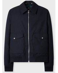 Paul Smith - Cotton And Wool-Blend Textured Jacket - Lyst