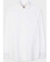 Paul Smith - Tailored-Fit Shirt With 'Signature Stripe' Double Cuff - Lyst