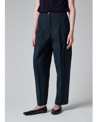 Paul Smith - Cotton Pleated Trousers - Lyst