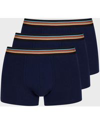 Paul Smith - 'Signature Stripe' Waistband Boxer Briefs Three Pack - Lyst