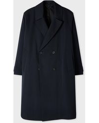 Paul Smith - Oversized Wool-Twill Double-Breasted Coat - Lyst