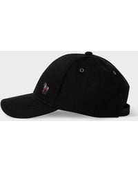 Paul Smith - Organic Cotton Zebra Logo Baseball Cap - Lyst