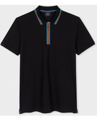 PS by Paul Smith - Mens Reg Polo Ss Zip - Lyst