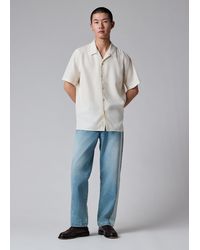 Paul Smith - Casual-Fit Ecru Lyocell-Cotton Shirt - Lyst