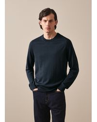 Paul Smith - Steel Washable Merino Wool Sweater - Lyst
